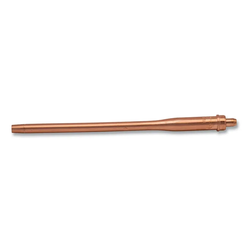 V-Style 1-Pc Acetylene-Oxygen Cutting Tip - 1-101L Series, Size #4, 10 in OAL