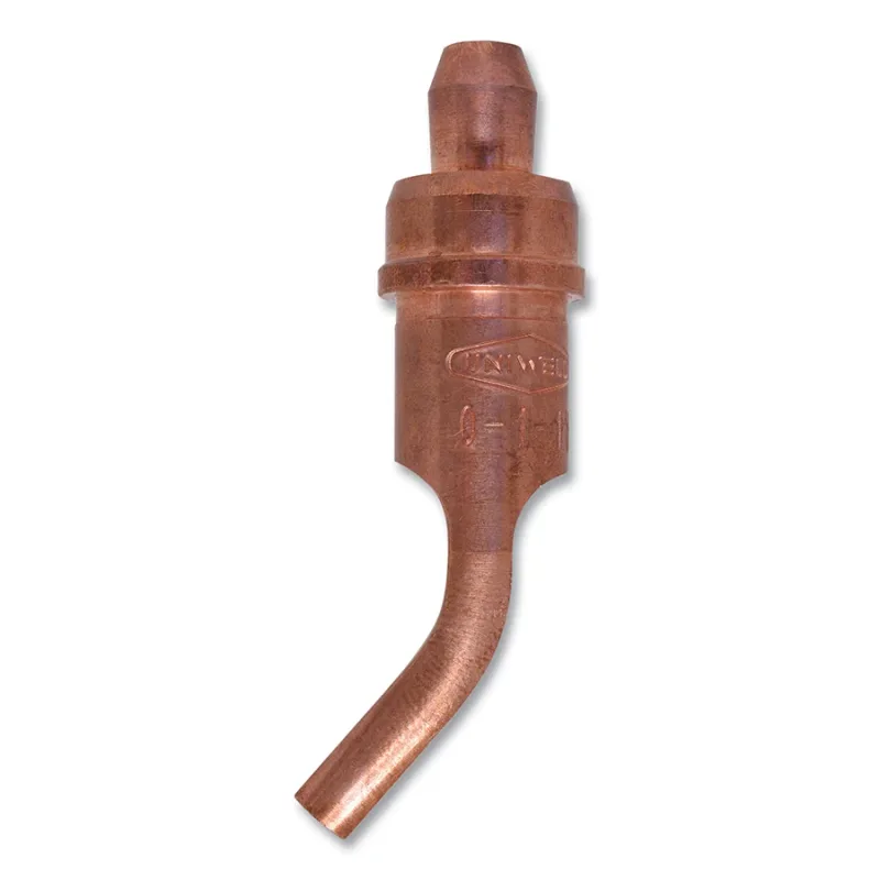 V-Style 1-Pc Acetylene Cutting Tip - 1-112 Series, Size 0