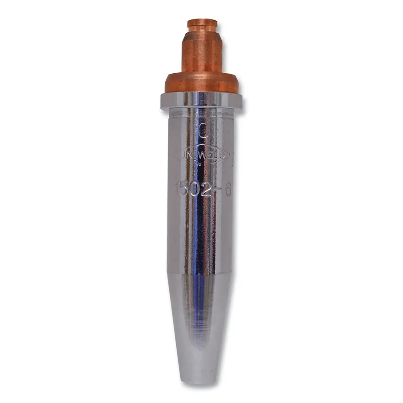 A-Style 1-Pc Acetylene Cutting Tip - 1502 Series (OXWELD® Style), Size #6