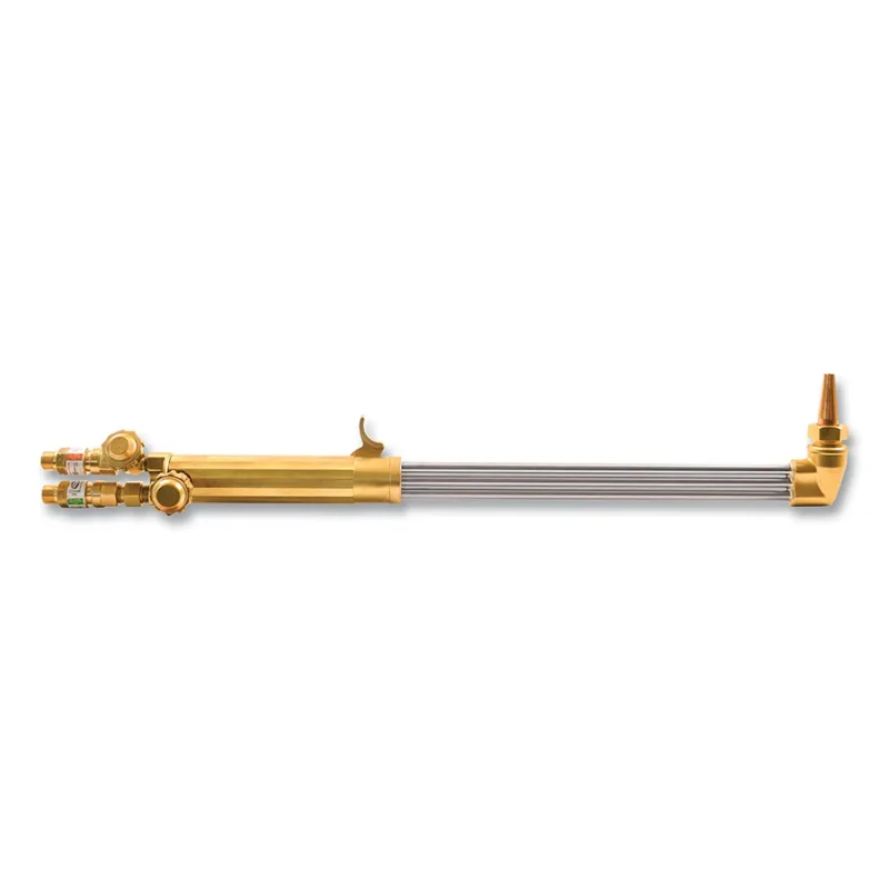 A-Style Hand Cutting Torch, 12 in Cutting Cap., 21 in Torch L, Trigger Type Lever, 180° Head Angle