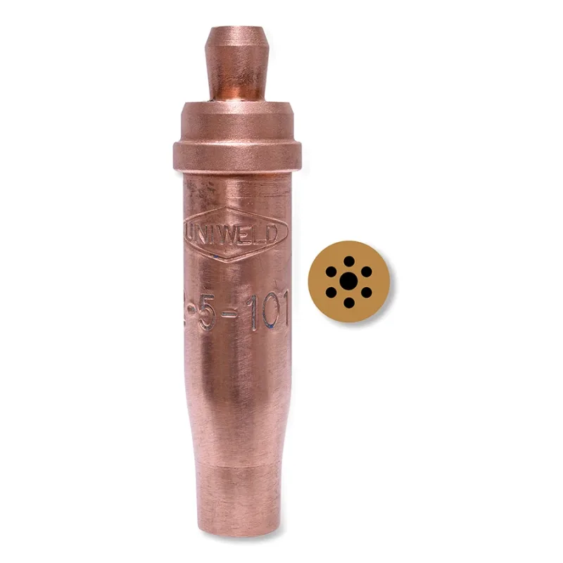 V-Style 1-Pc Acetylene Cutting Tip - 5-101 Series, Size 2