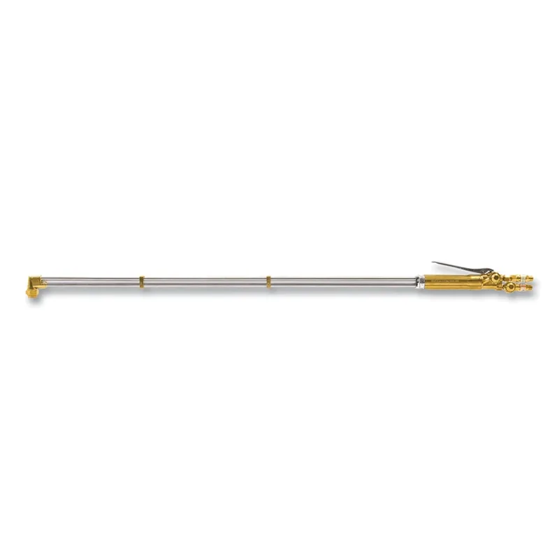 V-Style Hand Cutting Torch, 12 in Cutting Cap., 48 in Torch L, Top Rear Lever, 90° Head Angle, with Flashback Arrestors