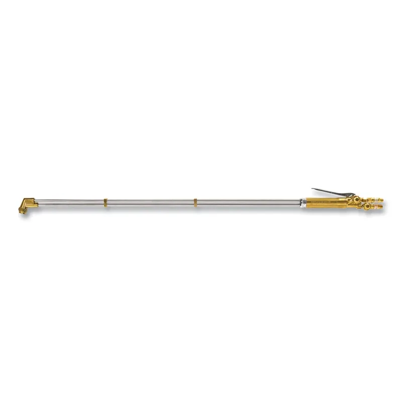 V-Style Hand Cutting Torch, 12 in Cutting Cap., 48 in Torch L, Top Rear Lever, 75° Head Angle, with Flashback Arrestors