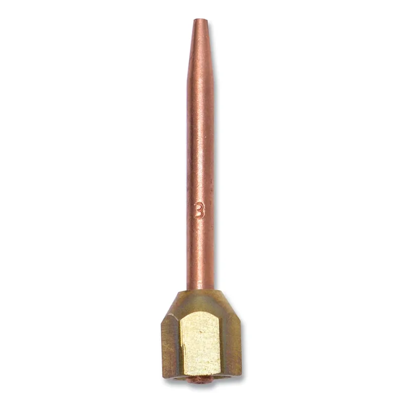 Artorch® Flame Tools Tip, Single Straight, #3 Tip Size, 0.011 in dia, 1-3/4 in Flame Length