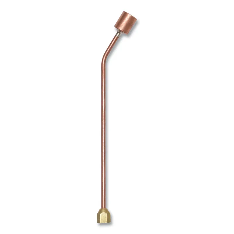 Artorch® Flame Tools Tip, Rosebud Heating Tip, 6 in L Tip Size, Melts up to 3 oz Gold, Bronze/Silver