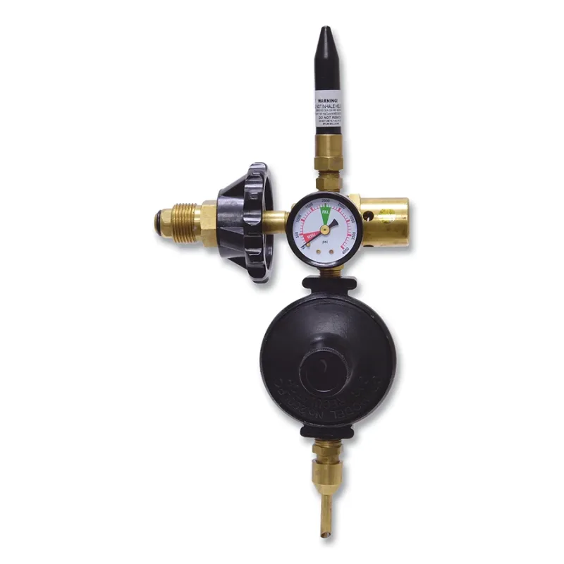 FAST-FLO® Balloon Inflator Regulator, Deluxe, All-In-One, with Mylar and Latex Tilt Valve and Gauge, Helium, CGA-580 inlet