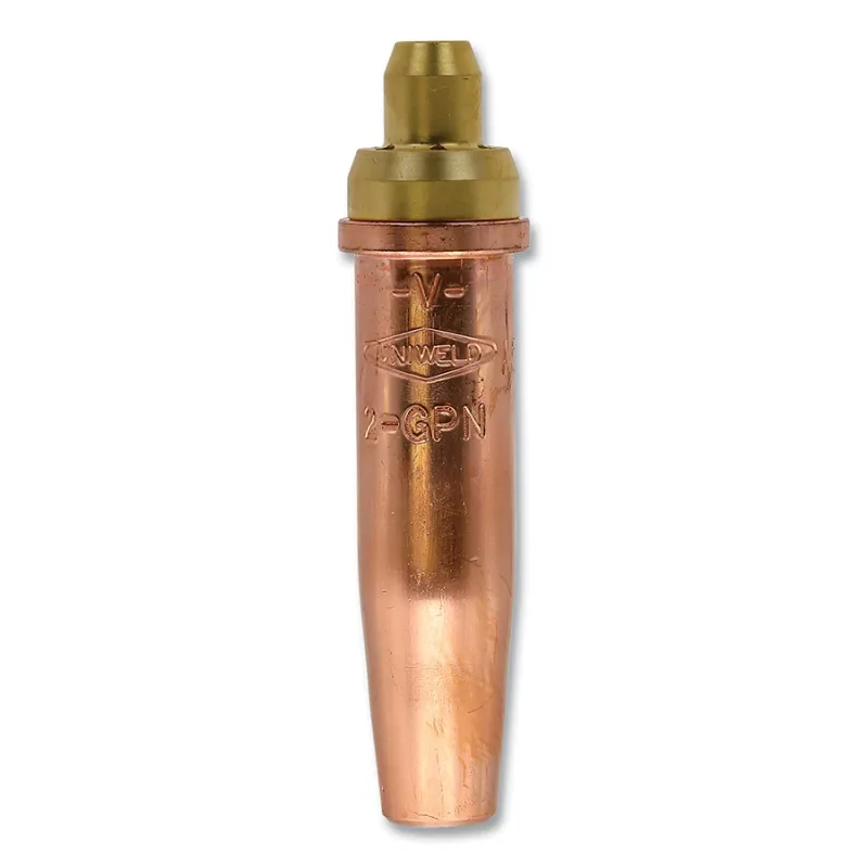V-Style 2-Pc Natural Gas/Propane Cutting Tip - GPN Series, Size 2