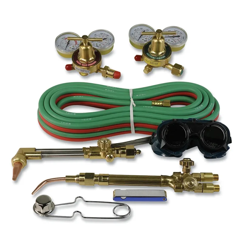 V-Style Medium-Duty Welding/Heating/Cutting Outfits, with Built-in Flashback Arrestor