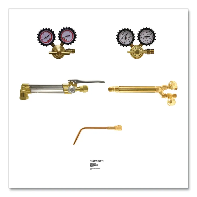 V-Style Medium Duty Welding, Brazing, Cutting Outfits, without Accessories