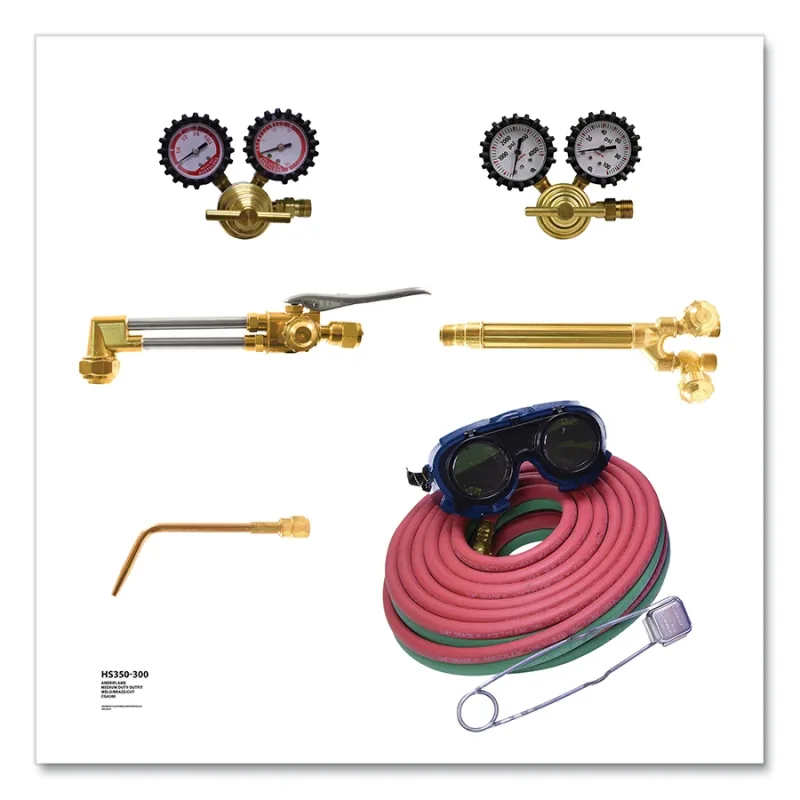 V-Style Medium Duty Welding, Brazing, Cutting Outfits