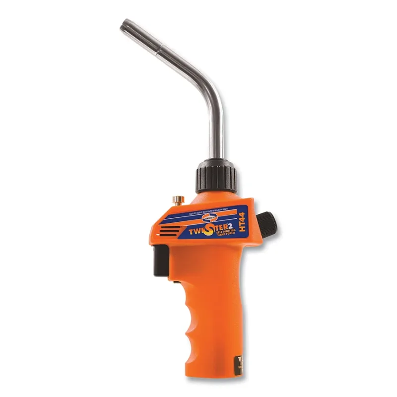 Twister®2 Self Igniting Hand Torch, Propane: 1750° F, MAP//Pro®: 2400° F