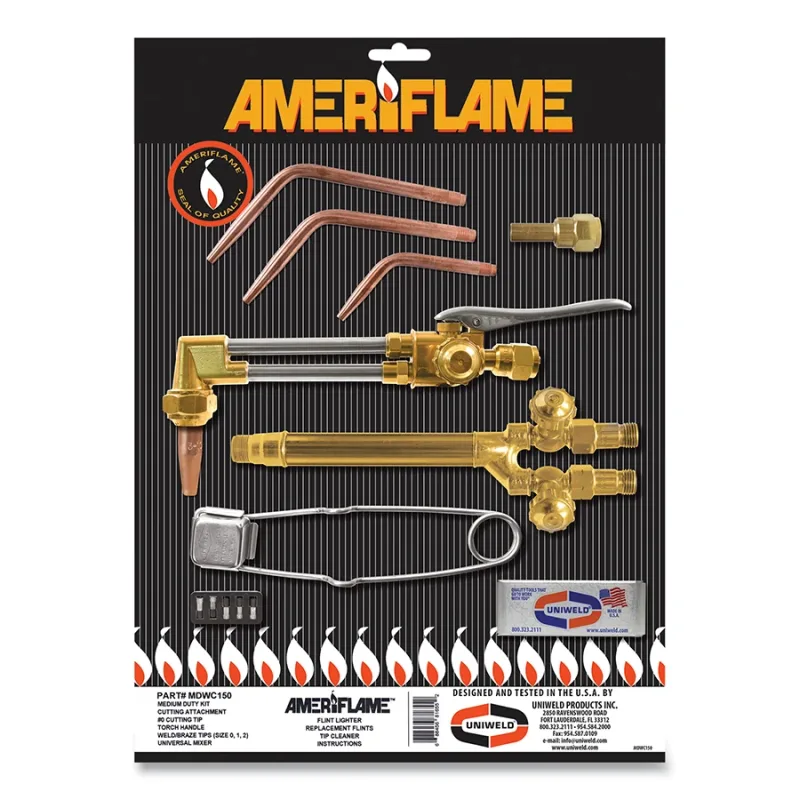 Medium-Duty Brazing/Cutting/Welding Kit