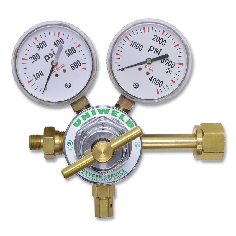 Single Stage High Flow Oxygen Regulator - MegaReg Series, MGR500B, Oxygen, CGA 540, 20 to 50 psig Delivery, 3000 psig Inlet