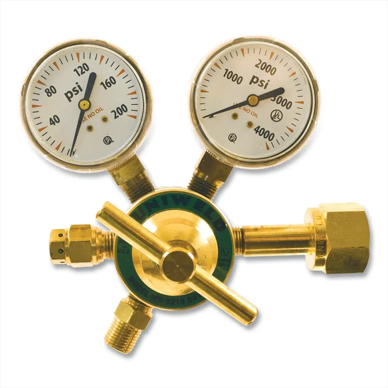 Single Stage Regulator - MR82 Series, Oxygen, CGA 540, 5 to 80 psig Delivery, 3000 psig Inlet