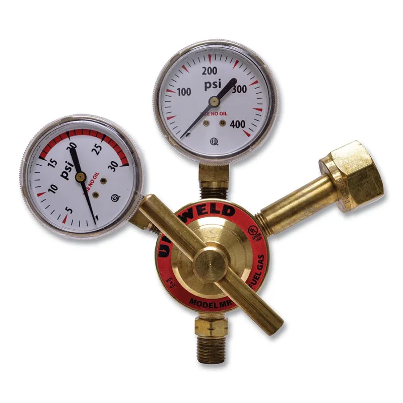 Single Stage Regulator - MR82 Series, Acetylene, CGA 300, 2 to 15 psig Delivery, 3000 psig Inlet