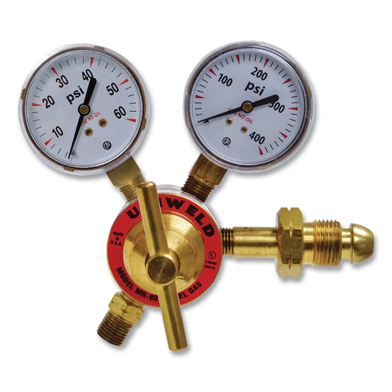 Single Stage Regulator - MR82 Series, LPG and All Fuel Gases, CGA 510, 2 to 40 psig Delivery, 3000 psig Inlet