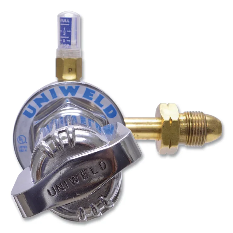 Single Stage Regulator - RHG Gaugeless Series, LPG and All Fuel Gases, CGA 510, 2 to 40 psig Del, 3000 psig Inlet