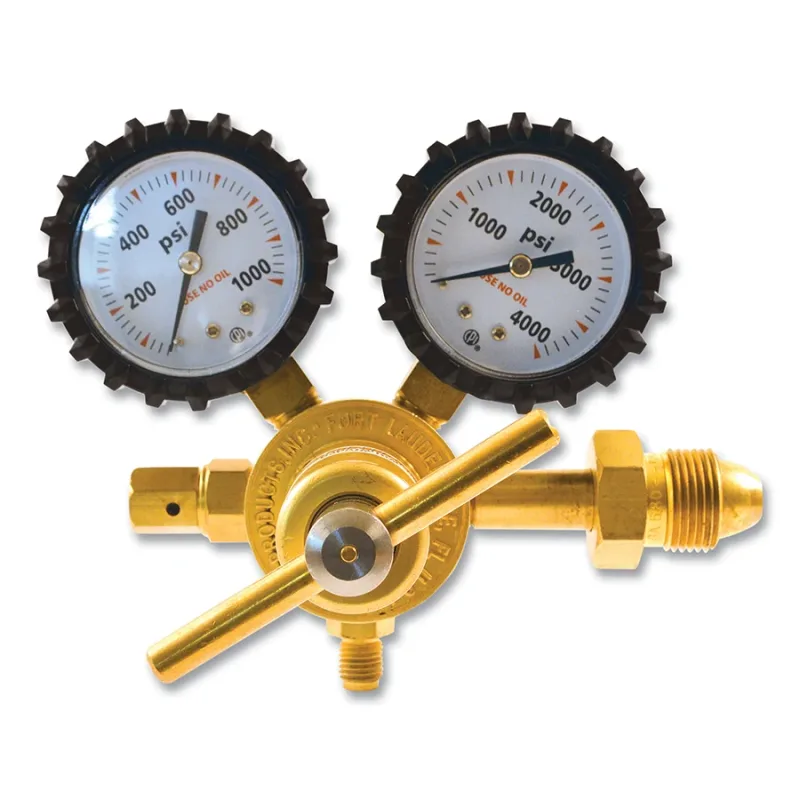 Single Stage Regulator - RHP Series, Nitrogen, CGA 580, 50 to 80 psig Delivery, 3000 psig Inlet