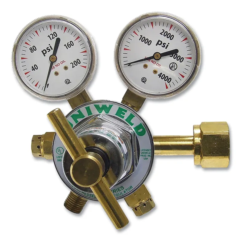 Two Stage Regulator - RHT80 Series, Oxygen, CGA 540, 5 to 125 psig Delivery, 3000 psig Inlet