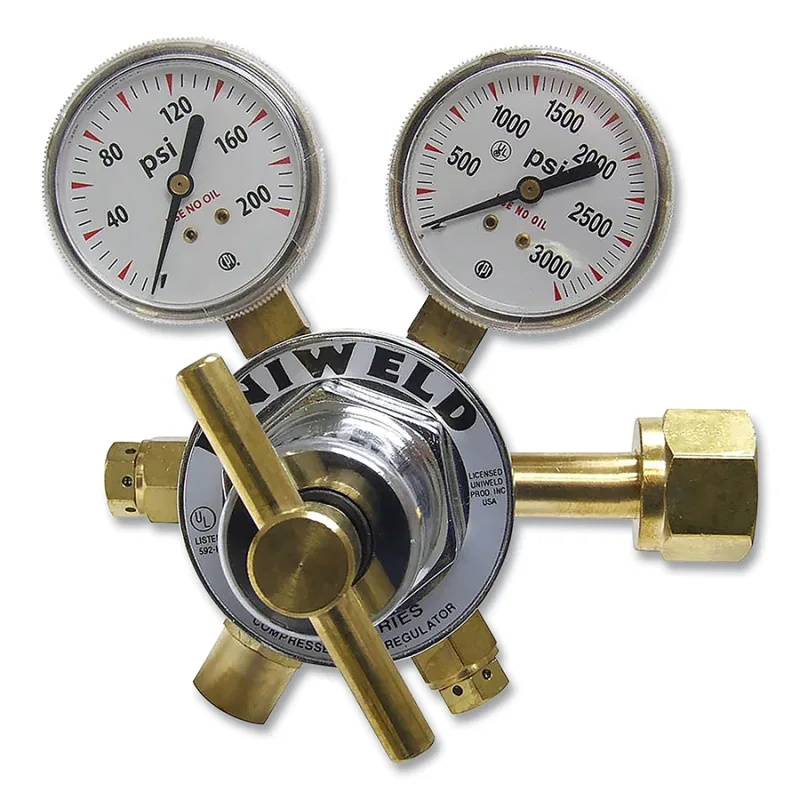 Two Stage Regulator - RHT80 Series, Carbon Dioxide, CGA 320, 5 to 125 psig Delivery, 3000 psig Inlet