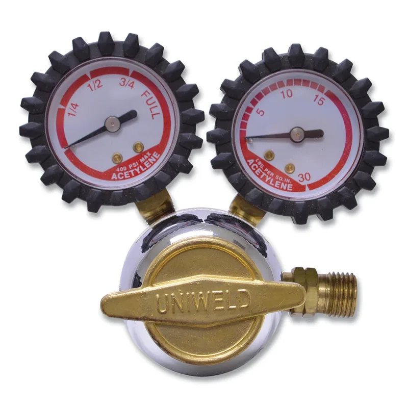 Single Stage Regulator - R Series, Acetylene, CGA 200, 2 to 15 psig Delivery, 400 psig Inlet