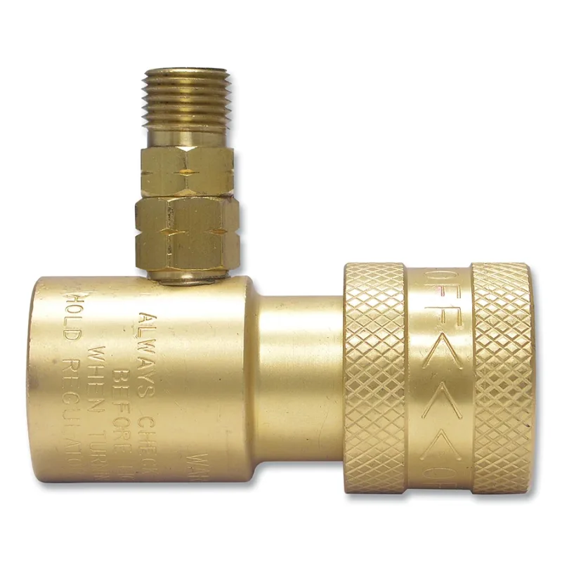 Artorch® Preset Disposable Cylinder Regulator, MAP-Pro/Propane/Propylene, CGA 600, 2 to 15 psig Deliverey, B Connection