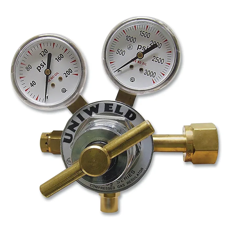 Single Stage Regulator - RUH82 Series, Carbon Dioxide, CGA 320, 5 to 125 psig Delivery, 3000 psig Inlet