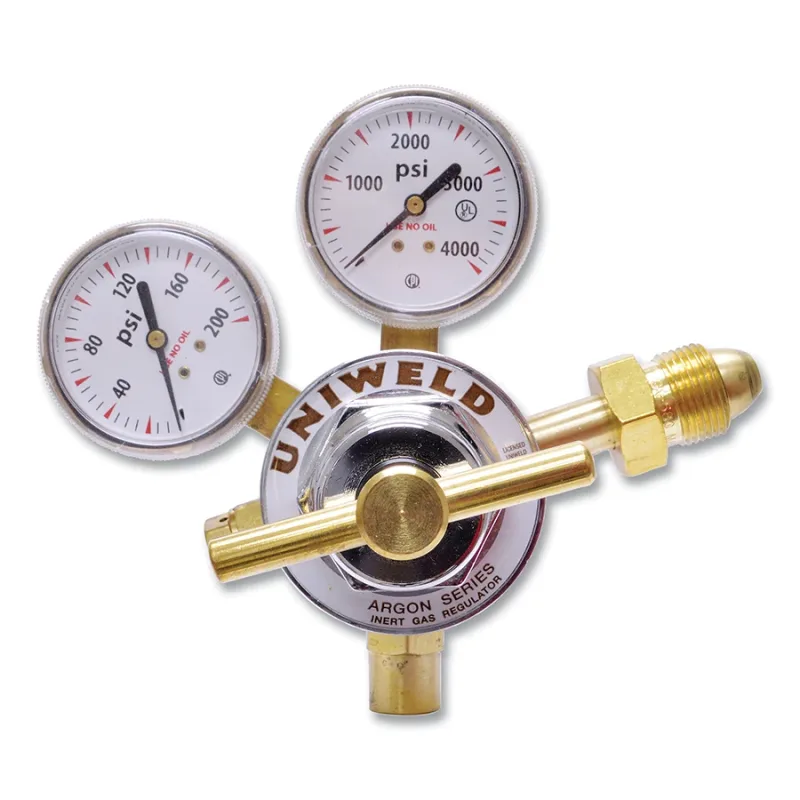 Single Stage Regulator - RUH82 Series, Argon, CGA 580, 5 to 125 psig Delivery, 3000 psig Inlet
