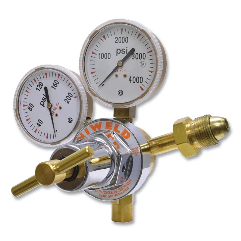 Single Stage Regulator - RUH83 Series, Nitrogen, CGA 580, 5 to 125 psig Delivery, 3000 psig Inlet