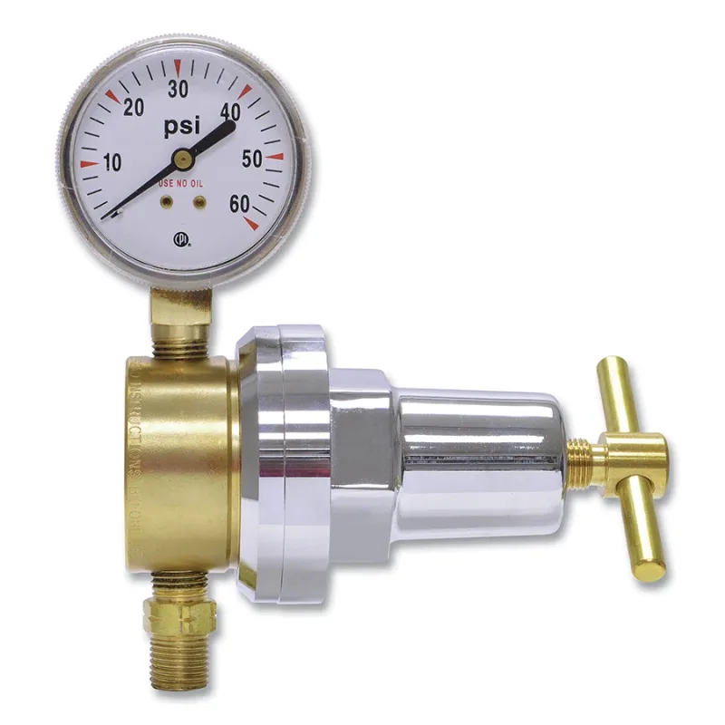 Single Stage Regulator - RUHL Series, LPG and All Fuel Gases, CGA 510, 2 to 40 psig Delivery, 350 psig Inlet