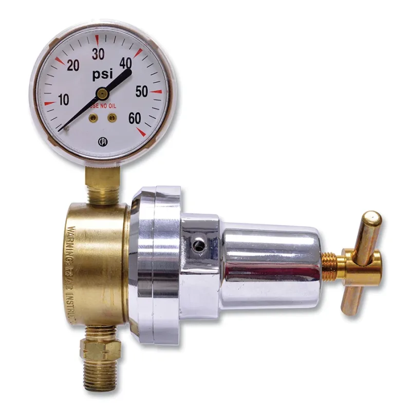 Single Stage Regulator - RUHS Series, LPG and All Fuel Gases, CGA 025, 2 to 40 psig Delivery, 200 psig Inlet