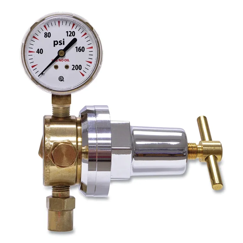 Single Stage Regulator - RUHS Series, Argon, CGA 034, 5 to 125 psig Delivery, 200 psig Inlet