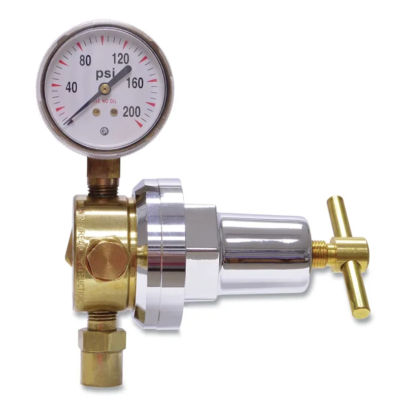 Single Stage Regulator - RUHS Series, Nitrogen, CGA 034, 5 to 125 psig Delivery, 200 psig Inlet