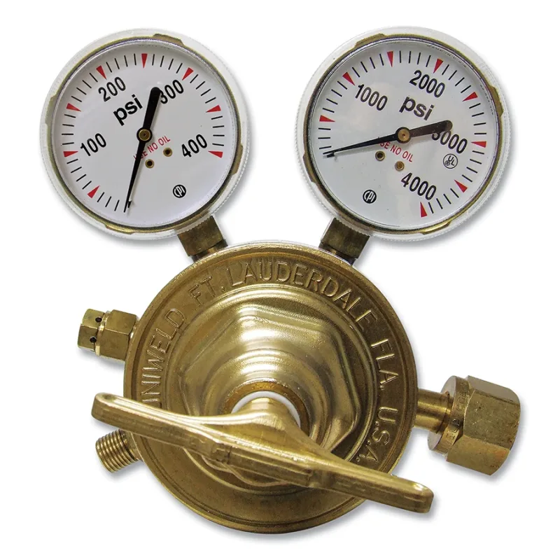 Single Stage Regulator - RV80 Series, Oxygen, CGA 540, 10 to 250 psig Delivery, 3000 psig Inlet