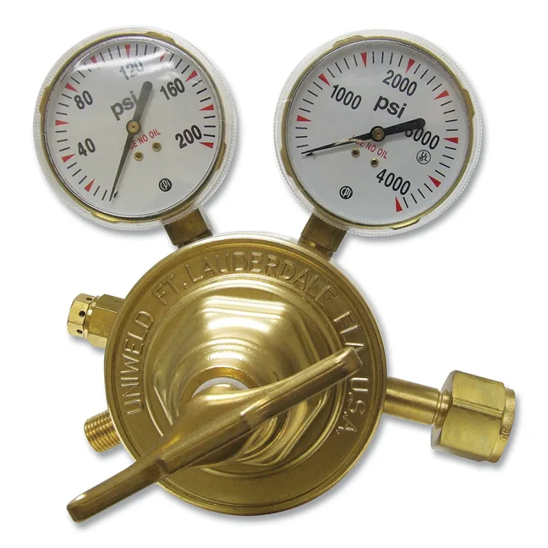 Single Stage Regulator - RV80 Series, Air, CGA 346, 5 to 125 psig Delivery, 3000 psig Inlet