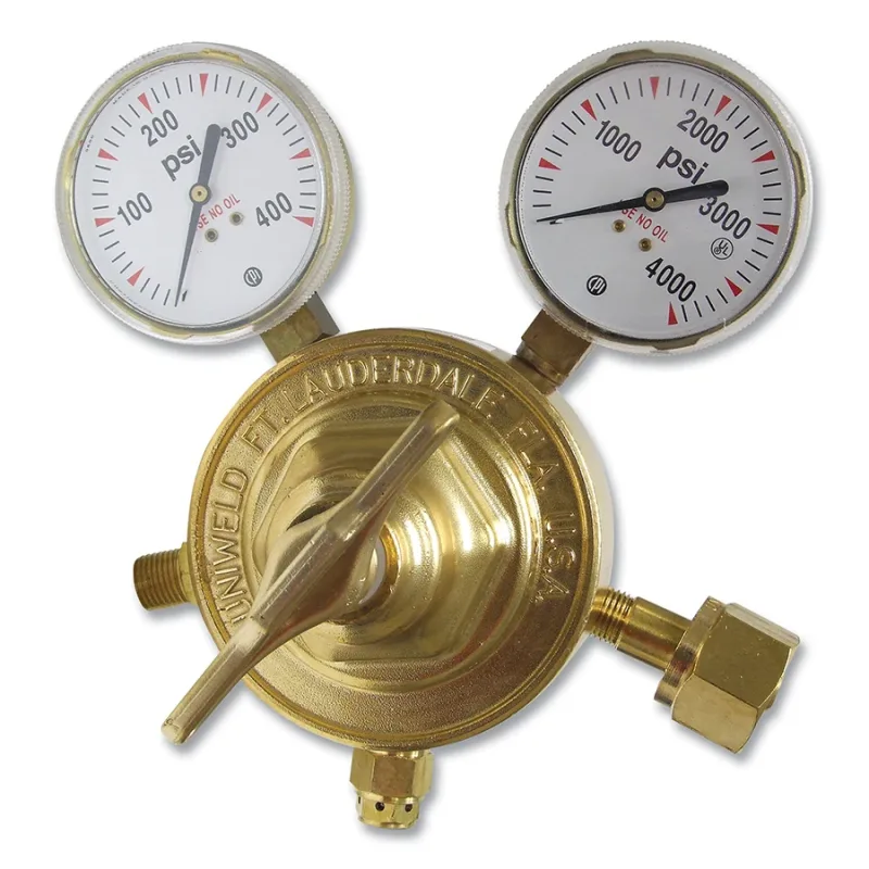 Two Stage Regulator - RVT80 Series, Oxygen, CGA 540, 10 to 250 psig Delivery, 3000 psig Inlet