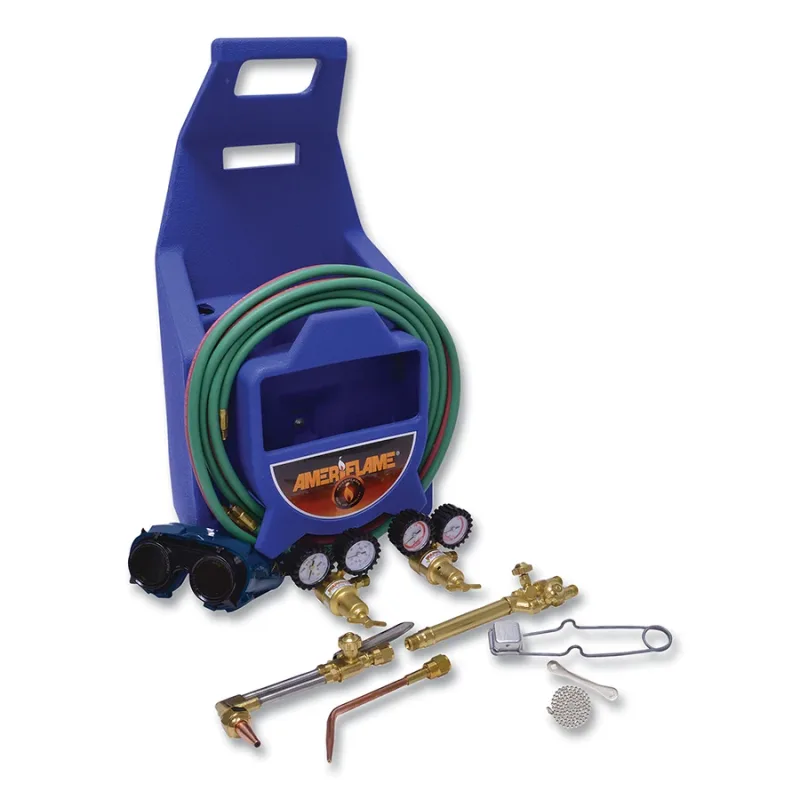 Medium-Duty Portable Oxy-Acetylene Welding/Cutting/Brazing Outfits, No Gas Cylinders