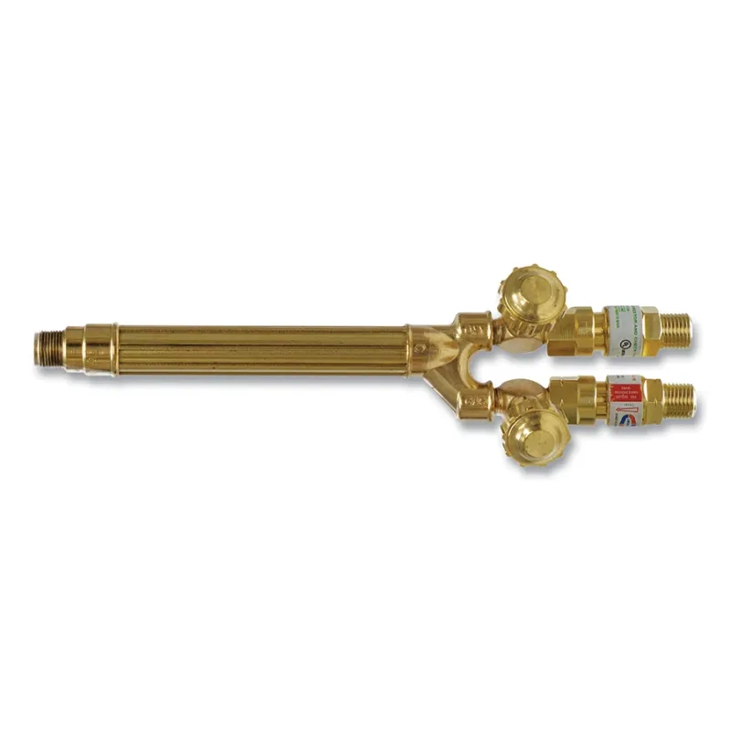 V-Style Welding Handle, Light/Medium Duty, 9-1/2 in L, Without Mixer