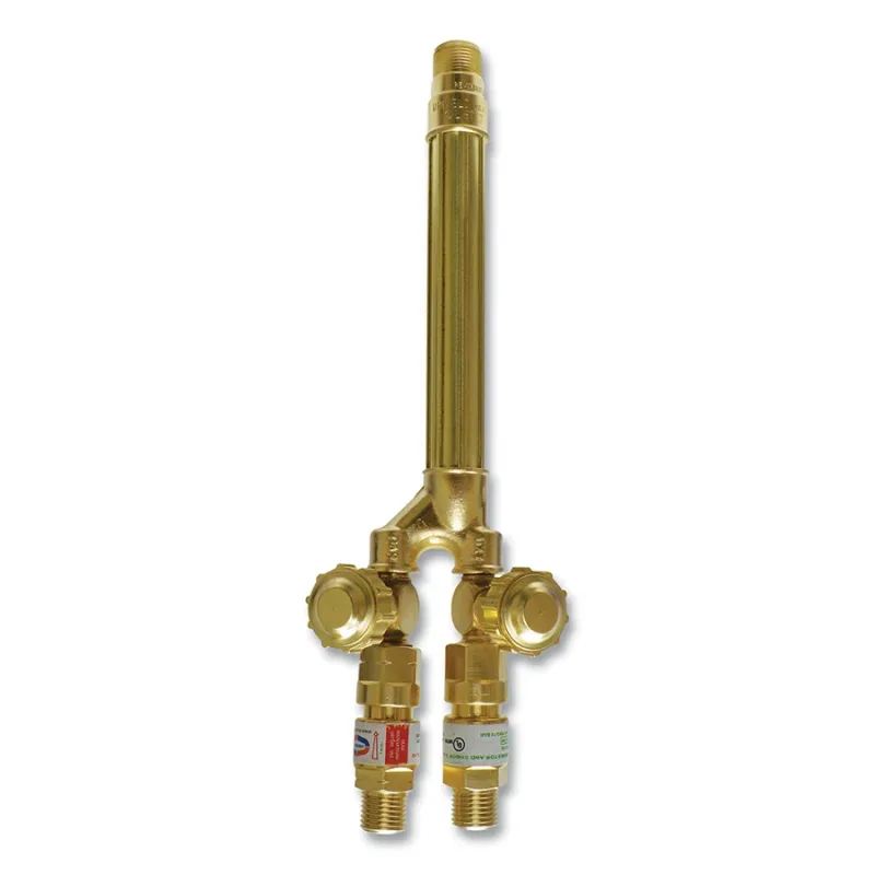 V-Style Welding Handle, Medium Duty, 9-1/2 in L, Without Mixer
