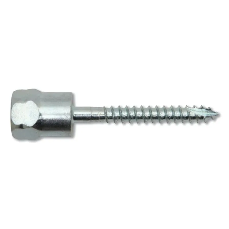 Hangermate® Vertical Rod Hanging Anchor-Wood, 1/4 in Dia, 1/4 in x 2 in