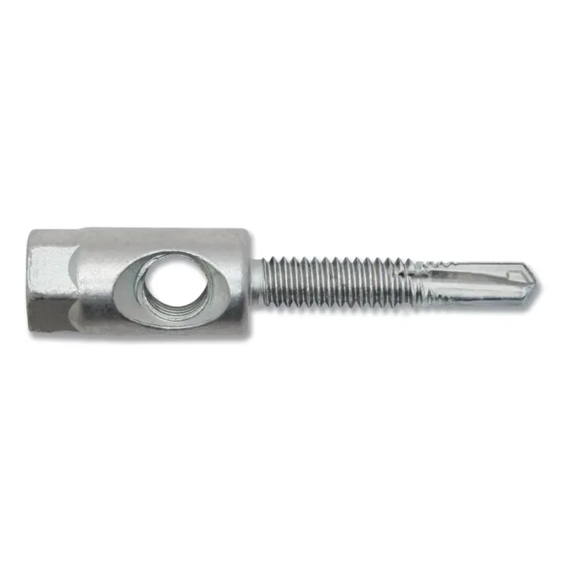 Suspender® Dual-Dir Rod Hanging Anchor-Steel, 3/8 in Dia, 1/4 in-20 x 1-1/2 in