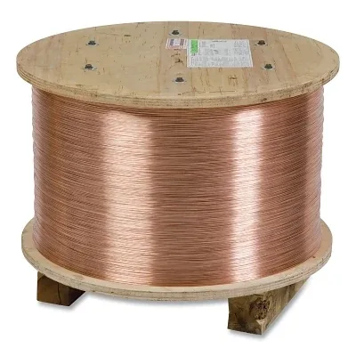 SuperArc® L-50® MIG Wire, 0.045 in dia, 1000 lb Precise-Trak® Reel, Copper Coated Mild Steel
