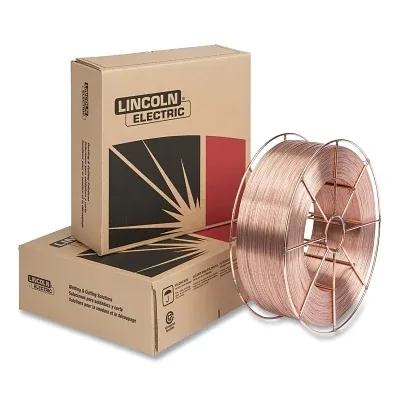 SuperArc® L-59® MIG Wire, 0.052 in dia, 44 lb Steel Spool, Copper Coated Mild Steel