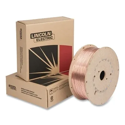 SuperArc® L-56® MIG Wire, 0.045 in dia, 44 lb Fiber Spool, Copper Coated Mild Steel