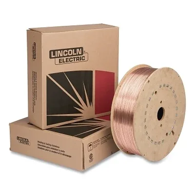 SuperArc® XLS MIG Wire, 0.045 in dia, 44 lb Fiber Spool, Copper Coated Mild Steel