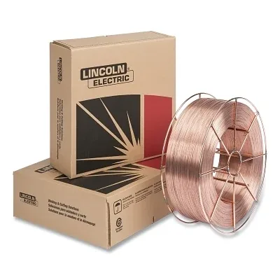 SuperArc® LA-90™ MIG Wire, 0.035 in dia, 44 lb Steel Spool, Copper Coated Low Alloy