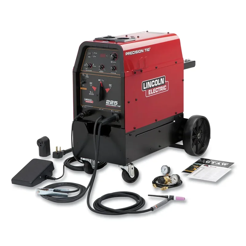 Precision TIG® 225 Welder Ready-Pak®, GTAW, 1-Phase, Includes Accessories