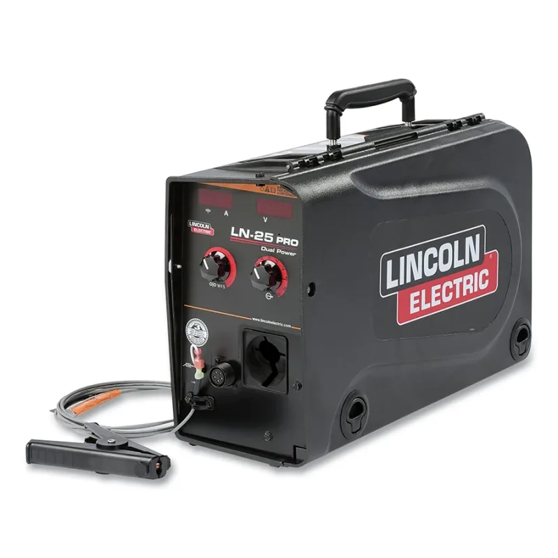 LN-25® PRO® Dual Power Wire Feeder, 450 A, 15 to 110 V, 2 rolls, Portable