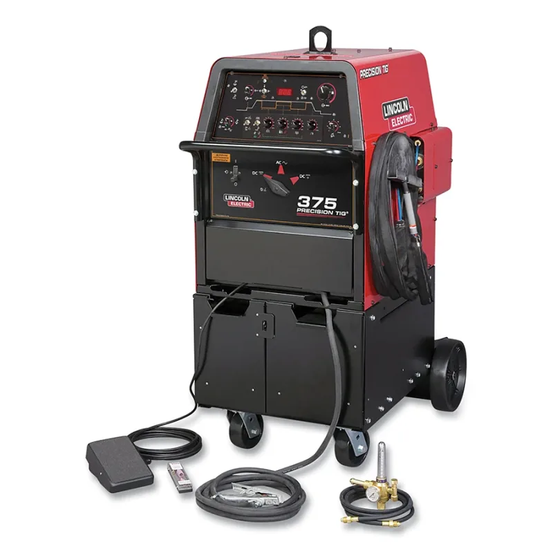 Precision TIG® 375 Welder Ready-Pak®, GTAW, 1-Phase, Includes Accessories