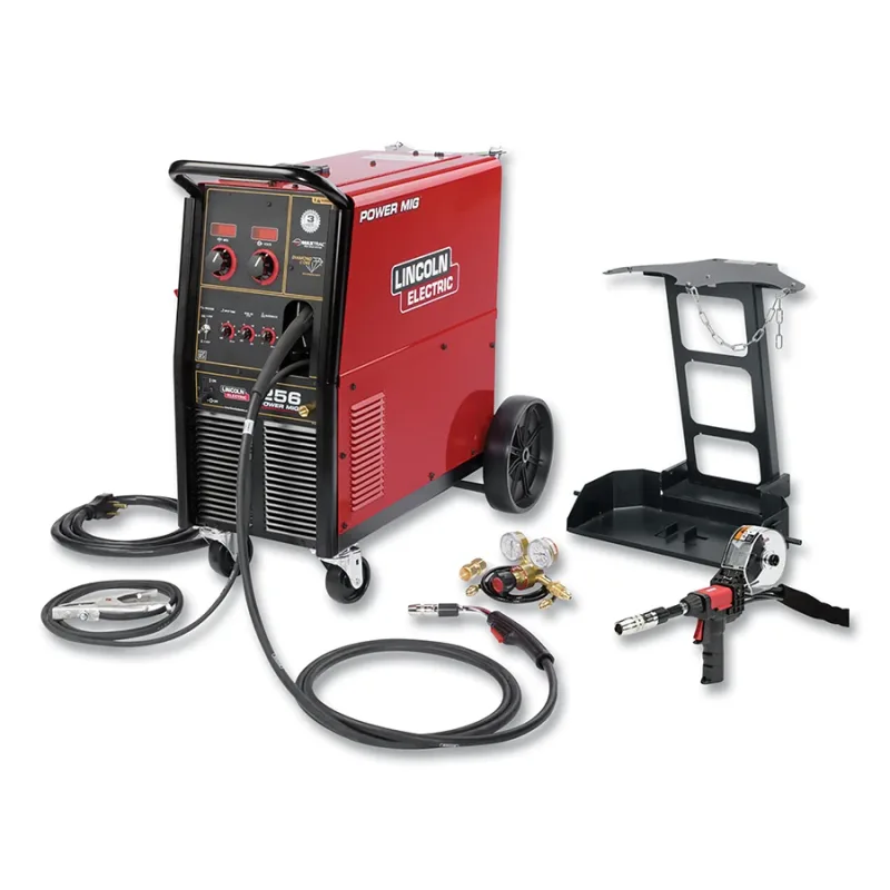 POWER MIG® 256 Welder One-Pak®, 300 A, 15 ft L cable, Single-Phase
